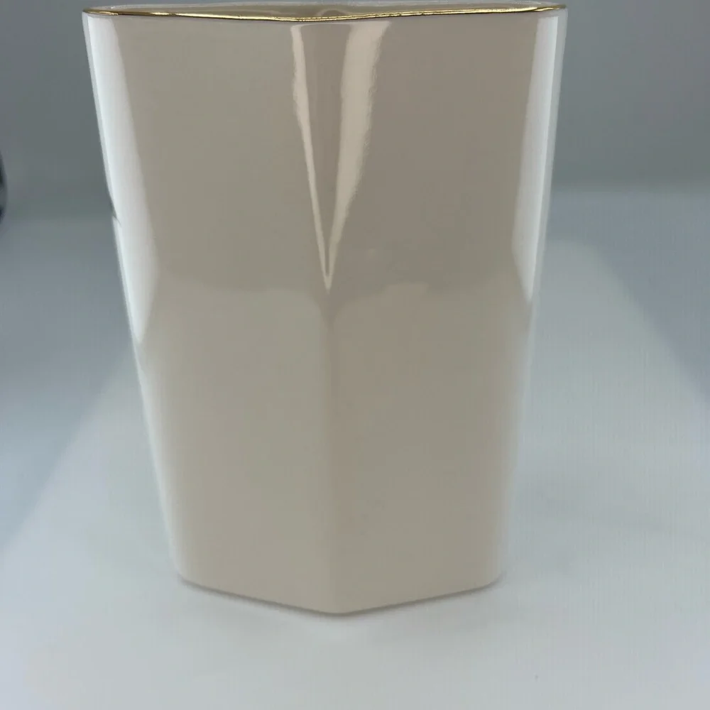 Andrea by Sadek Vase Bird In Flower Tree YAMAJI Japan Diamond Shape Vintage